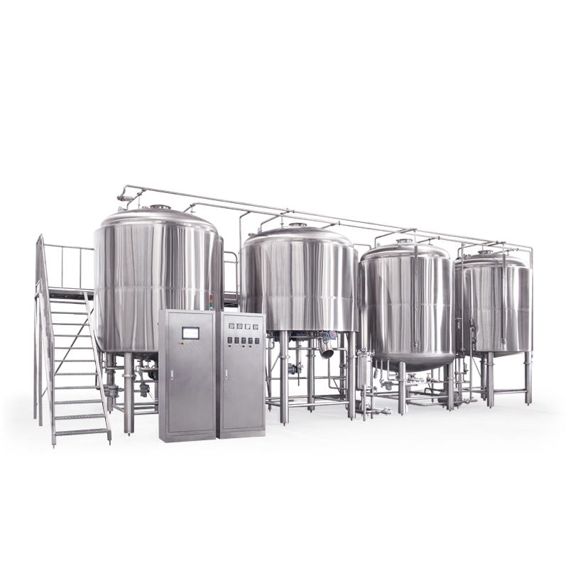 2500L 5000L Craft draft beer making Full Automatic Brewery Equipment Automatic welding ZXF